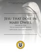 Jesu that dost in Mary Dwell SATB choral sheet music cover